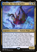 Kotose, the Silent Spider (PPNEO-228) - Kamigawa: Neon Dynasty Promos Foil