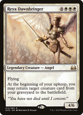 Reya Dawnbringer (DD3-013) - Duel Decks Anthology: Divine vs. Demonic