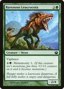 Ravenous Leucrocota (JOU-136) - Journey into Nyx Foil