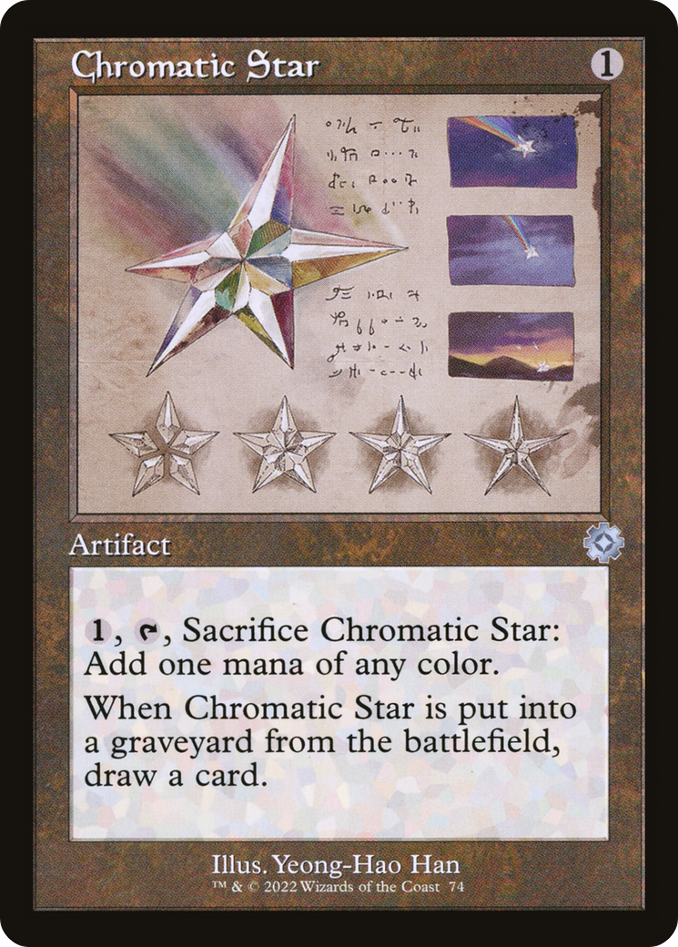 Chromatic Star (BRR-074) - The Brothers' War Retro Artifacts Foil