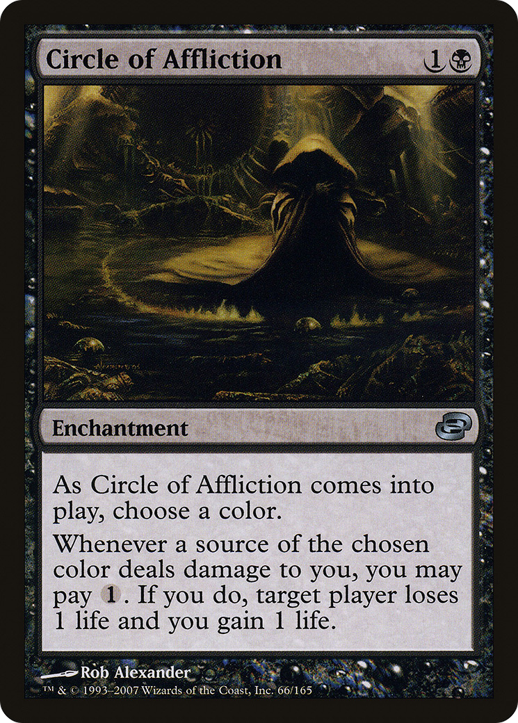 Circle of Affliction (PLC-066) - Planar Chaos Foil