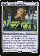 Codie, Vociferous Codex (PPSTX-253P) - Strixhaven: School of Mages Promos Foil