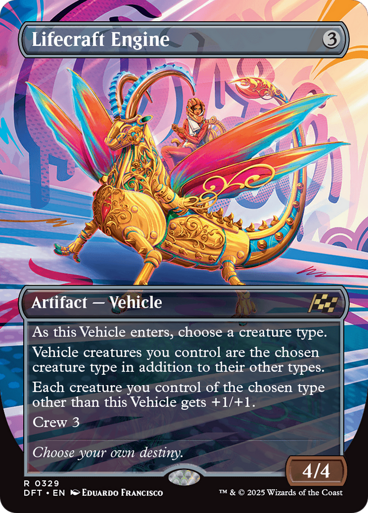 Lifecraft Engine (DFT-329) - Aetherdrift (Borderless)