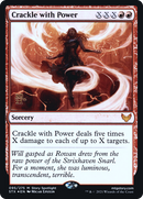 Crackle with Power (PRE-095) - Strixhaven: School of Mages Promos Foil