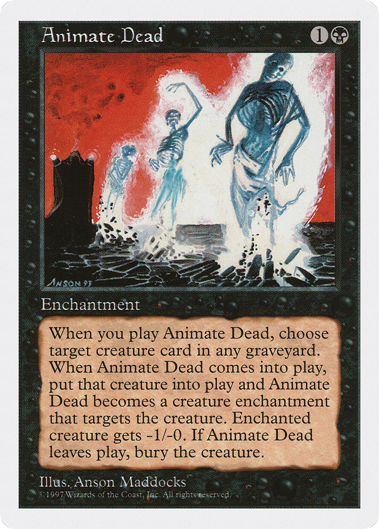 Animate Dead (5ED-140) - Fifth Edition