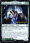 Kolvori, God of Kinship // The Ringhart Crest (PRE-181) - Kaldheim Promos Foil