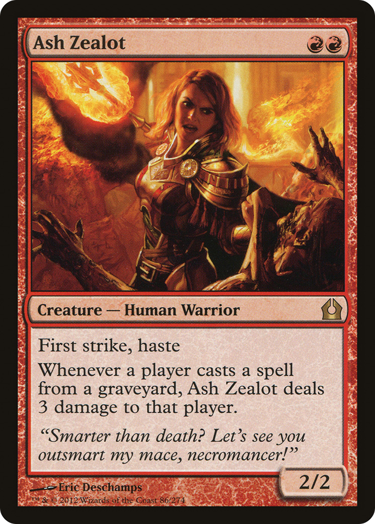 Ash Zealot (RTR-086) - Return to Ravnica Foil