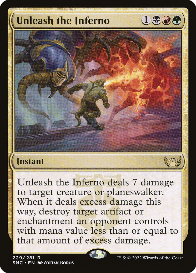 Unleash the Inferno (SNC-229) - Streets of New Capenna