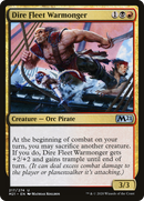 Dire Fleet Warmonger (M21-217) - Core Set 2021