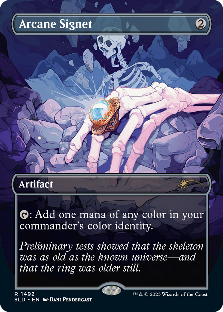 Arcane Signet (SLD-1492) - Secret Lair Drop (Borderless)