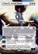 Elspeth, Storm Slayer (TDM-398) - Tarkir: Dragonstorm (Borderless) Foil