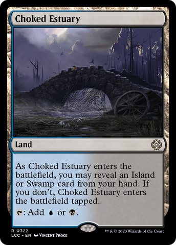 Choked Estuary (LCC-322) - The Lost Caverns of Ixalan Commander