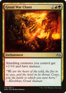 Gruul War Chant (MM3-170) - Modern Masters 2017