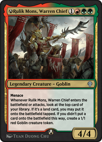 A-Rulik Mons, Warren Chief (DMU-A-217) - Dominaria United