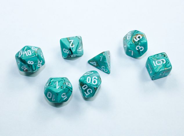 CHX 20403 Marble Mini Oxi-Copper/White 7-Die Set