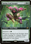 Spring-Leaf Avenger (NEO-481) - Kamigawa: Neon Dynasty: (Extended Art)