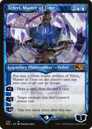 Teferi, Master of Time (M21-292) - Core Set 2021: (Showcase) Foil