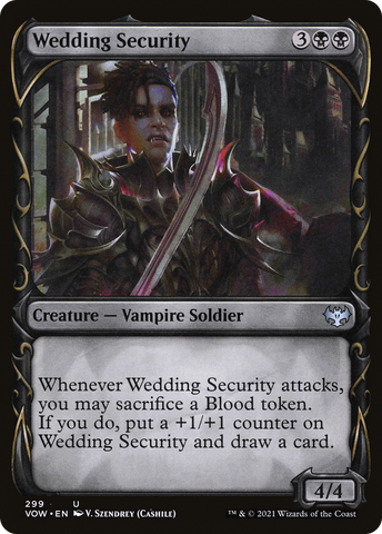 Wedding Security (VOW-299) - Innistrad: Crimson Vow: (Showcase)