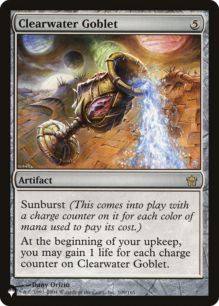 Clearwater Goblet (LIST-5DN-109) - The List