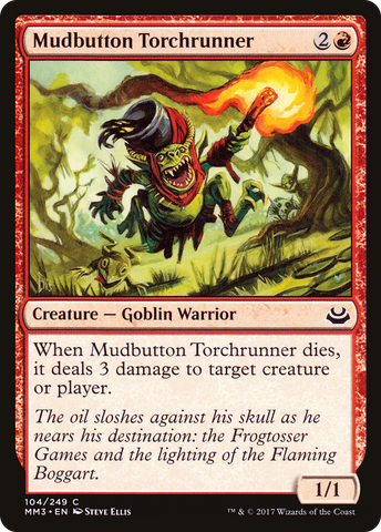 Mudbutton Torchrunner (MM3-104) - Modern Masters 2017 Foil