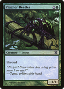 Pincher Beetles (10E-285★) - Tenth Edition Foil