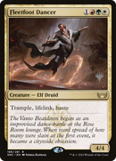 Fleetfoot Dancer (PPSNC-188P) - Streets of New Capenna Promos Foil