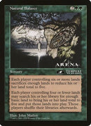 Natural Balance (4th Place) (Arena League) (OVER-) - Oversize Cards