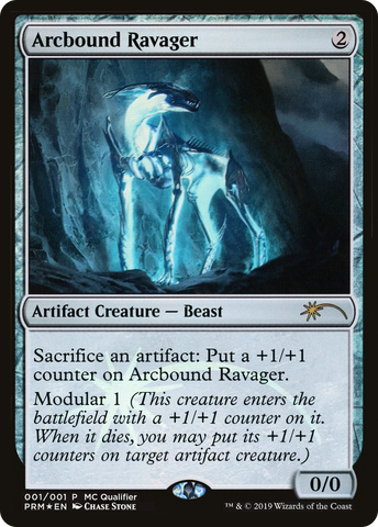 Arcbound Ravager (WMCQ-2019) - Pro Tour Promos Foil