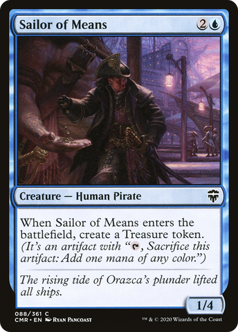 Sailor of Means (CMR-088) - Commander Legends