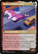 Arcee, Sharpshooter // Arcee, Acrobatic Coupe (BOT-007) - Transformers: (convertdfc) Foil