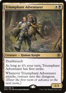 Triumphant Adventurer (AFR-237) - Adventures in the Forgotten Realms Foil