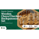 LPG Wooden Magnetic Chess Set 30 cm