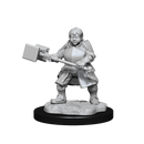 Critical Role Unpainted Miniatures Dwarf Dwendalian Empire Fighter Female