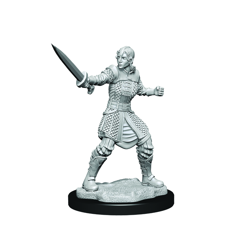 Critical Role Unpainted Human Dwendalian Empire Fighter Female