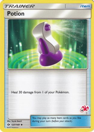 Potion (127/149) (Charizard Stamp