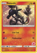 Salandit (25/156) (Charizard Stamp