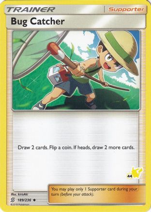Bug Catcher (189/236) (Pikachu Stamp
