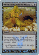 When Fluffy Bunnies Attack (UNH-067) - Unhinged Foil