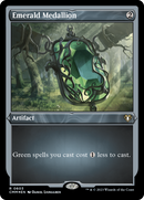 Emerald Medallion (CMM-603) - Commander Masters Etched Foil