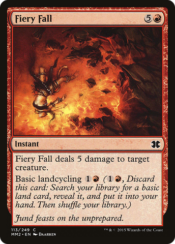 Fiery Fall (MM2-113) - Modern Masters 2015