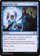 Out of the Way (SNC-052) - Streets of New Capenna Foil