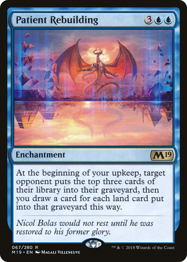 Patient Rebuilding (M19-067) - Core Set 2019
