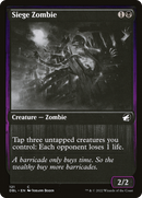 Siege Zombie (DBL-121) - Innistrad: Double Feature