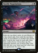 Hostile Negotiations (PPBRO-105) - The Brothers' War Promos Foil