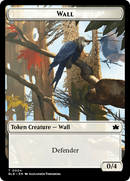 Wall (BLB-004) - Bloomburrow Tokens Foil