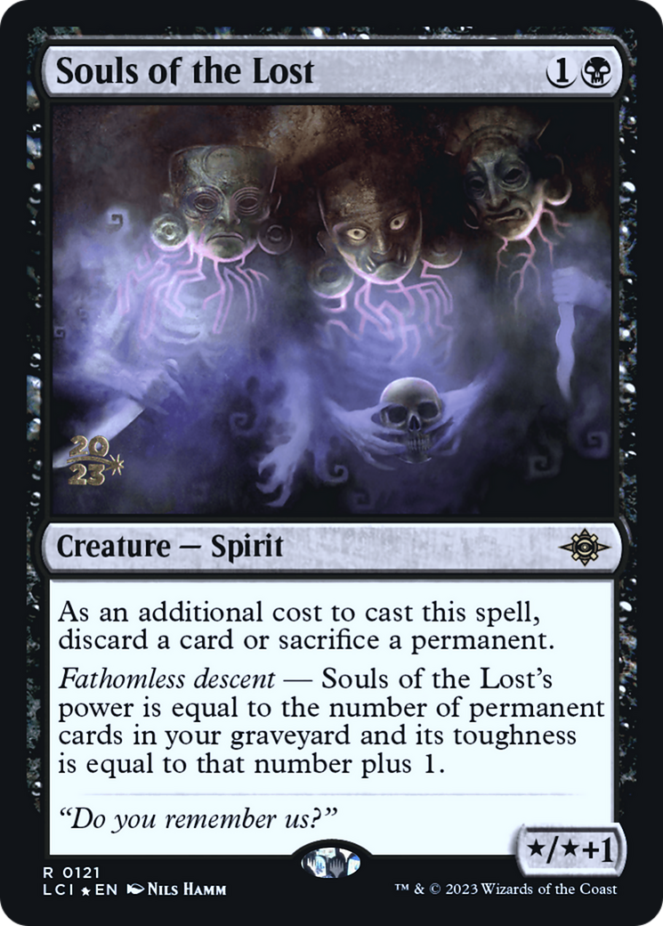 Souls of the Lost (PRE-121S) - The Lost Caverns of Ixalan Promos Foil