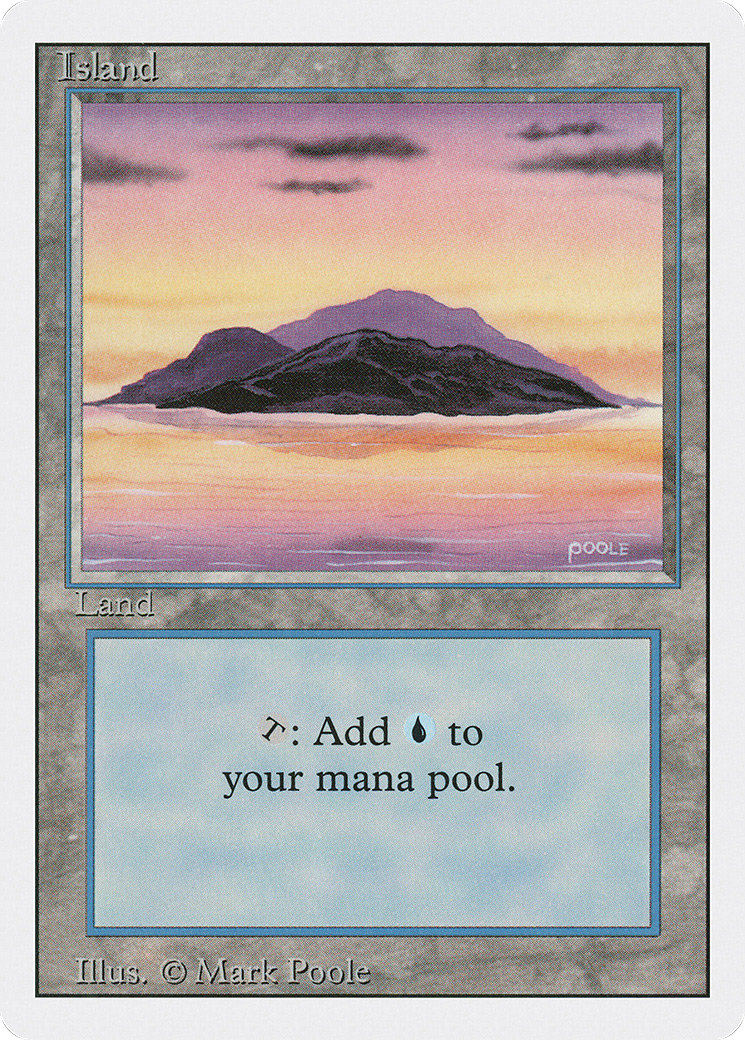 Island (3ED-295) - Revised Edition