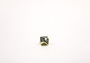 LPG Dice Set - Metal RPG Draco Bright Black/Gold