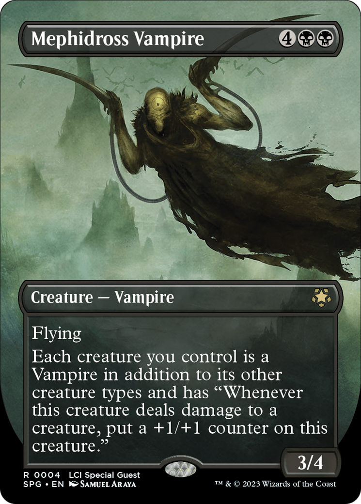 Mephidross Vampire (SPG-004) - Special Guests (Borderless) Foil
