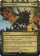 Natural Order (Foil Etched) (STA-054) - Strixhaven Mystical Archive (Borderless) Foil